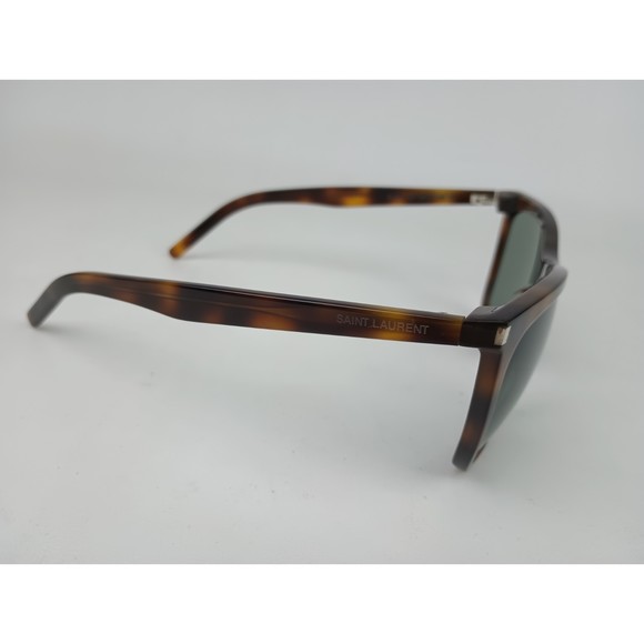 Saint Laurent Women\'s Havana Brown Green Lenses Sunglasses SL526 002 main image 4
